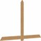 Ekena Millwork Eugene Smooth Timber Gable Bracket, Western Red Cedar, 96"W x 64"H x 1 1/2"D x 5 1/2"F, 16/12 Pitch GBW096X64X0206EUG00SWR - alternate 4